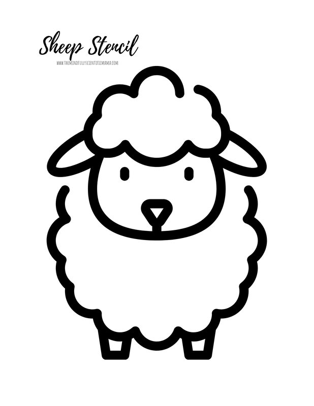 Dyed Cotton Ball Sheep Craft - I Heart Crafty Things